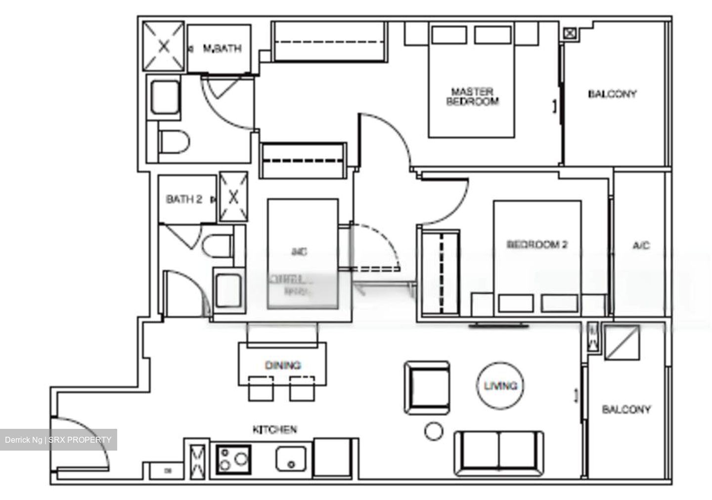 33 RESIDENCES (D14), Apartment #483104961